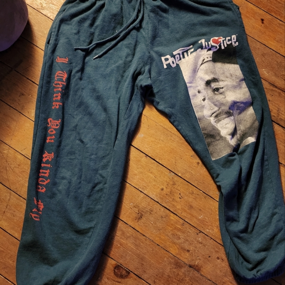 Mens poetic justice sweatpants